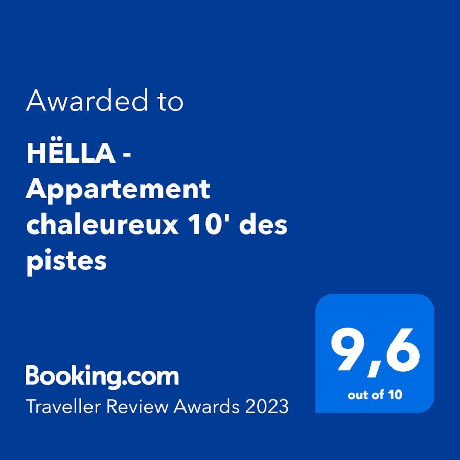 Hella - Appartement Chaleureux 10' Des Pistes El Tarter Exteriör bild